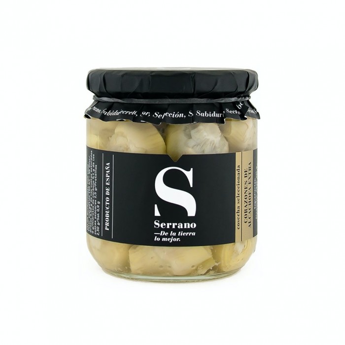 6 frascos con Alcachofas de La Rioja...