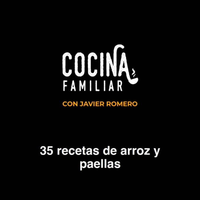 Recetas de paella y arroces variados