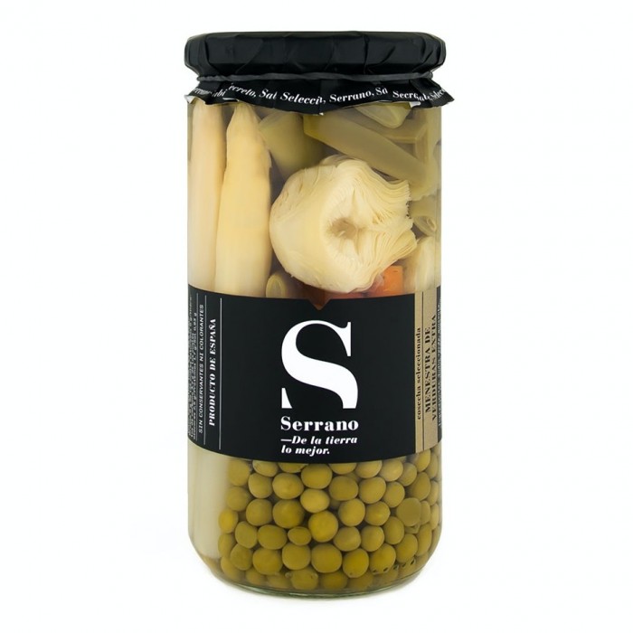 12 frascos con Menestra de Verduras Kilo