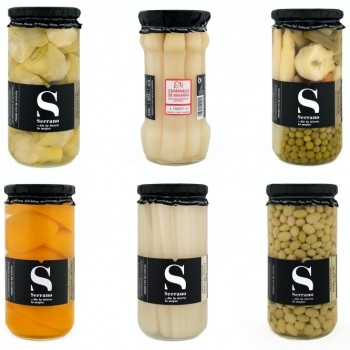 Lote premium de conservas...