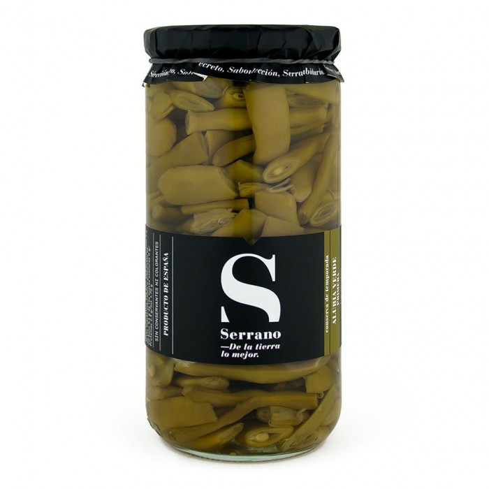 Alubias verdes extra, 12 frascos de Kilo