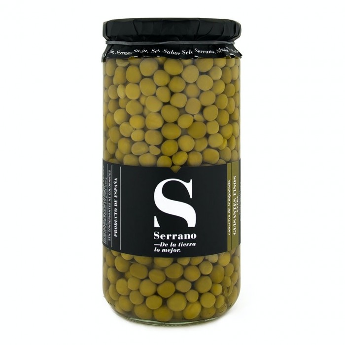 Guisantes extra, 12 frascos de Kilo