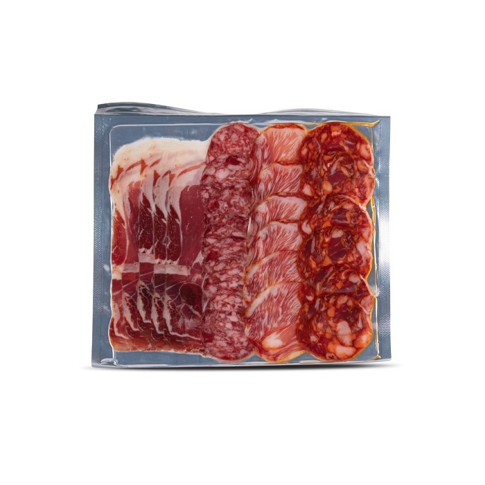 6 sobres de 150 g con ibéricos de...